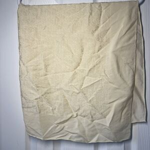 Christian Dior Cream Jacquard Monogram Mini Twilly Scarf Signature Designer